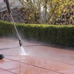 high-pressure cleaning