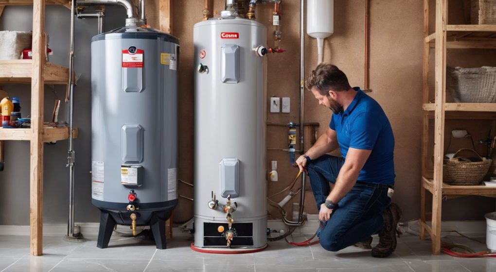 installs water heaters
