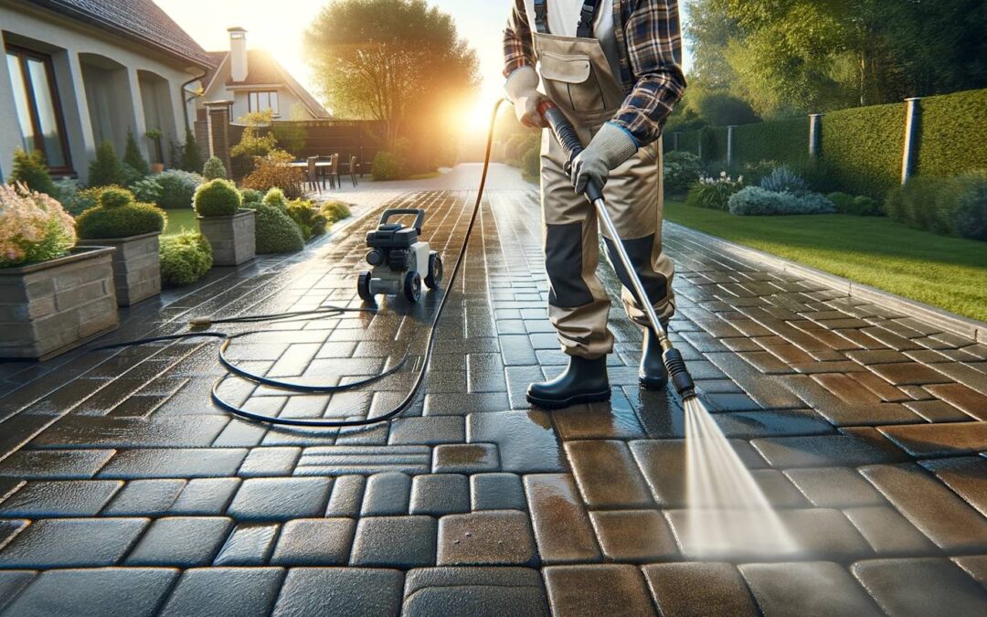 Best Time to Pressure Wash Your Driveway in Maryland