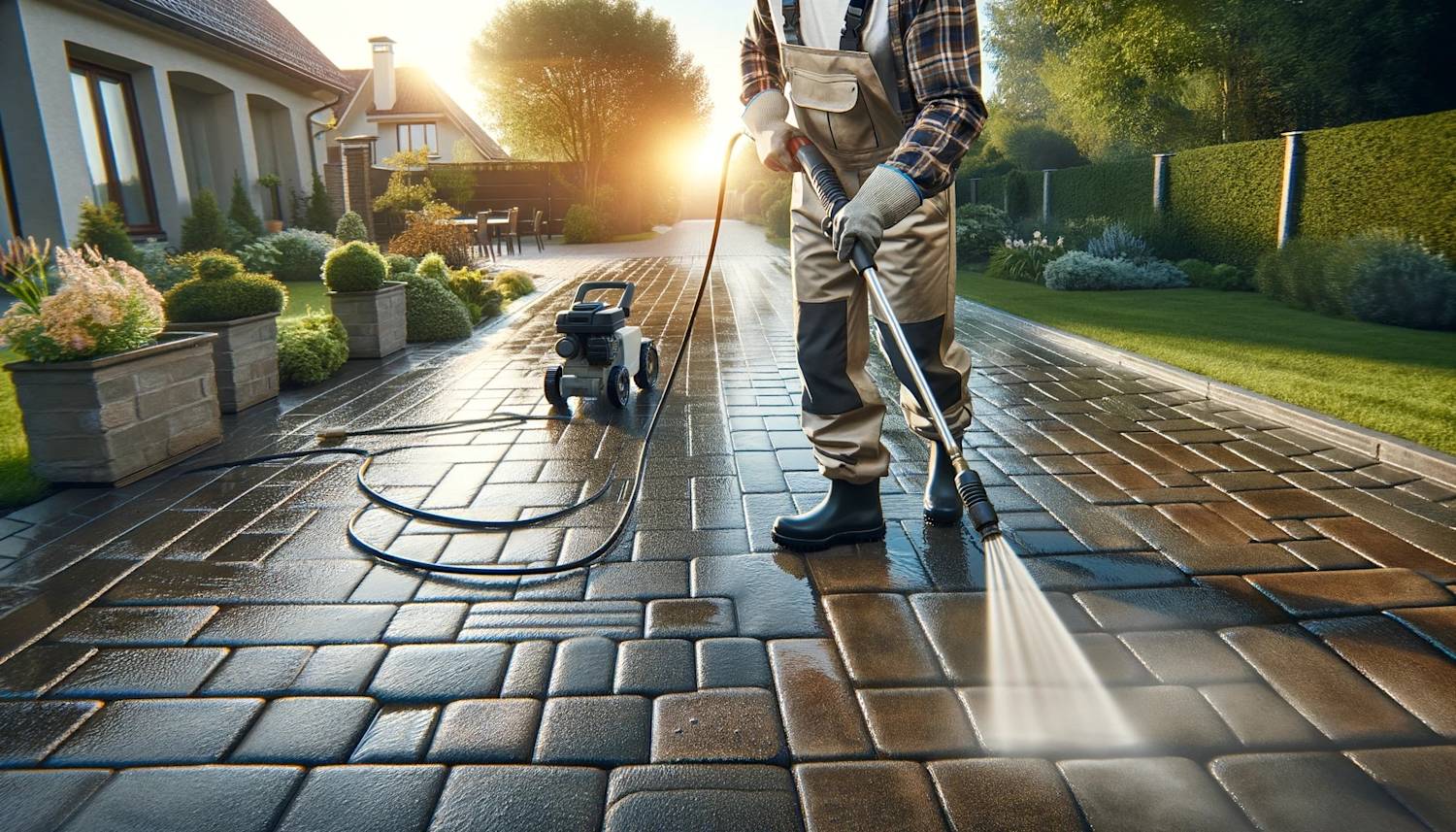 Pressure Wash Your Driveway in Maryland pressure wash your driveway in maryland