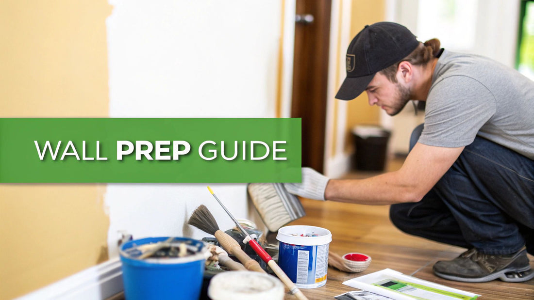 how to prepare walls for painting